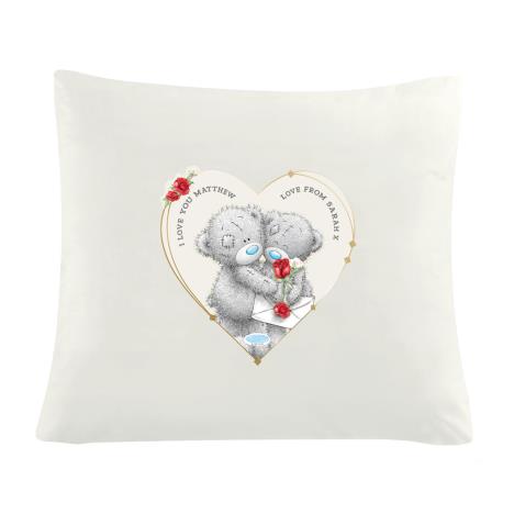 Personalised Me to You Bear Love Heart Cushion Cover £19.99